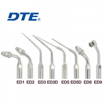 5本 Woodpecker DTE エンド用超音波スケーラーチップ ED1 ED2 ED3 (Satelec NSK対応)