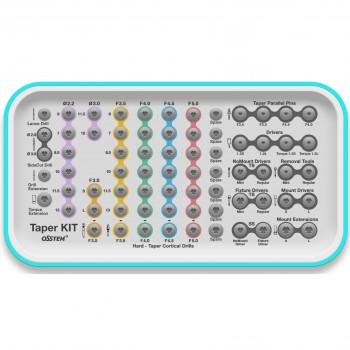 Osstem Hiossen テーパー サージカル キット トルク レンチ付き(TSⅢ/Ⅳ SSⅢ USⅢ/Ⅳに使用)