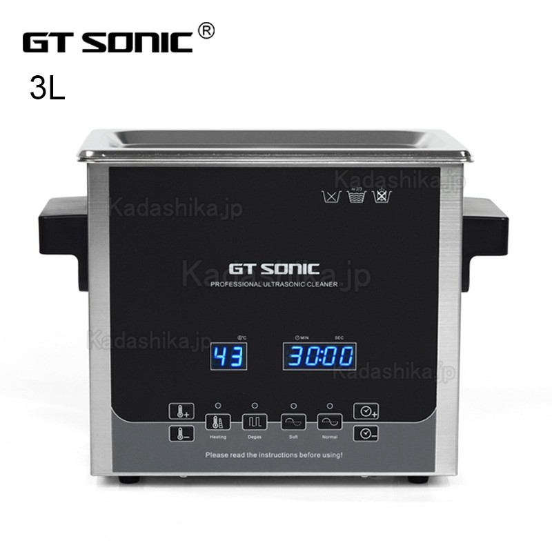 GT SONIC D-シリーズ 歯科/業務用 デジタル超音波洗浄機器 2-27L 加熱機能付き