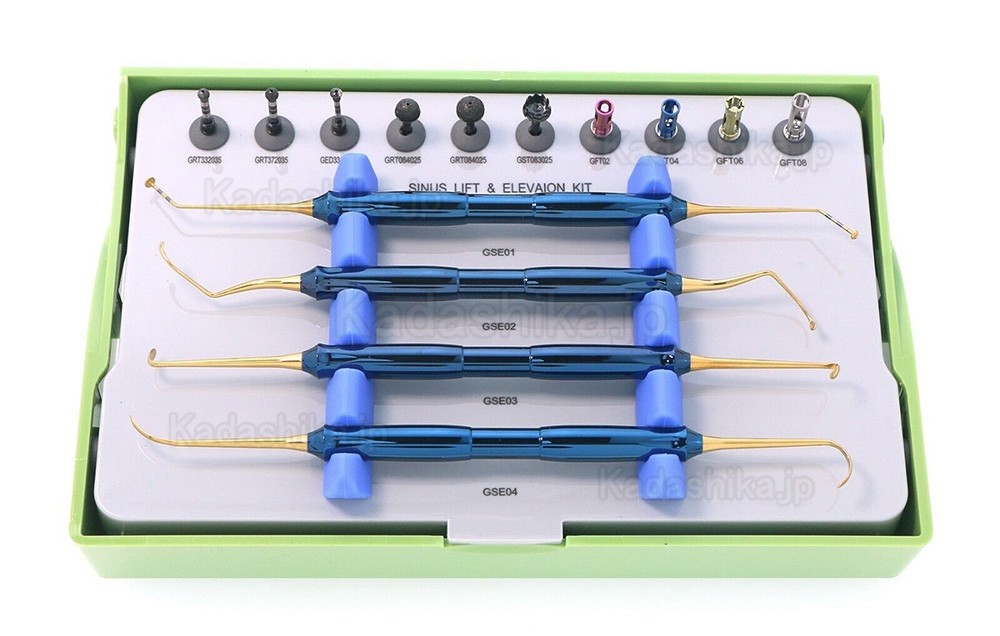 歯科用副鼻腔インプラントエレベーションドリルストッパー ハンド器具キット
