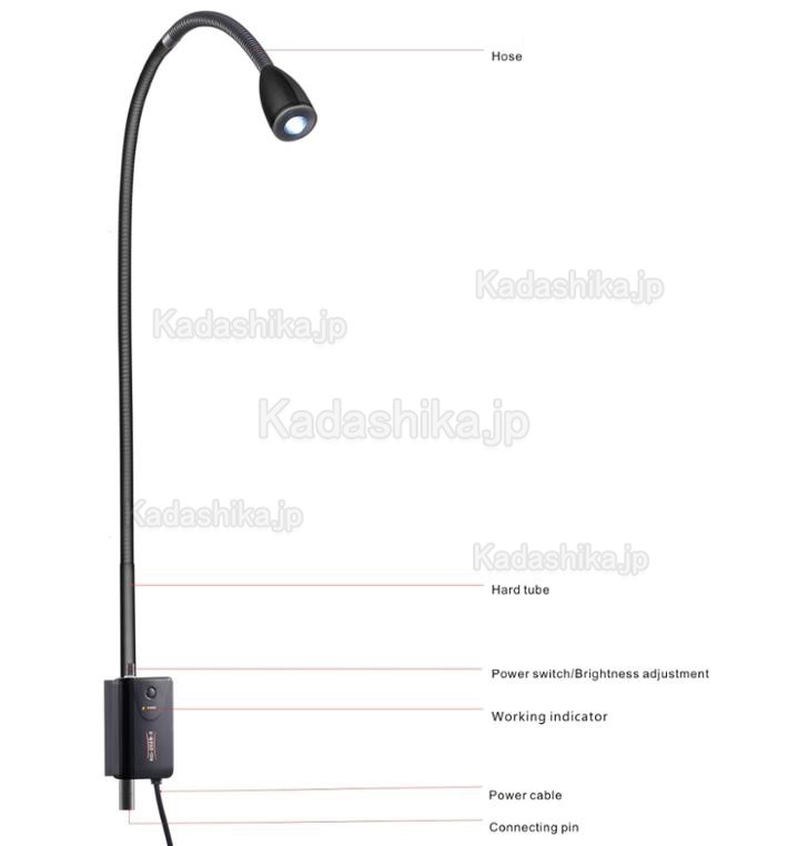 KWS KD-2003W-3 3W 歯科LED 照明灯 医療検査ライト