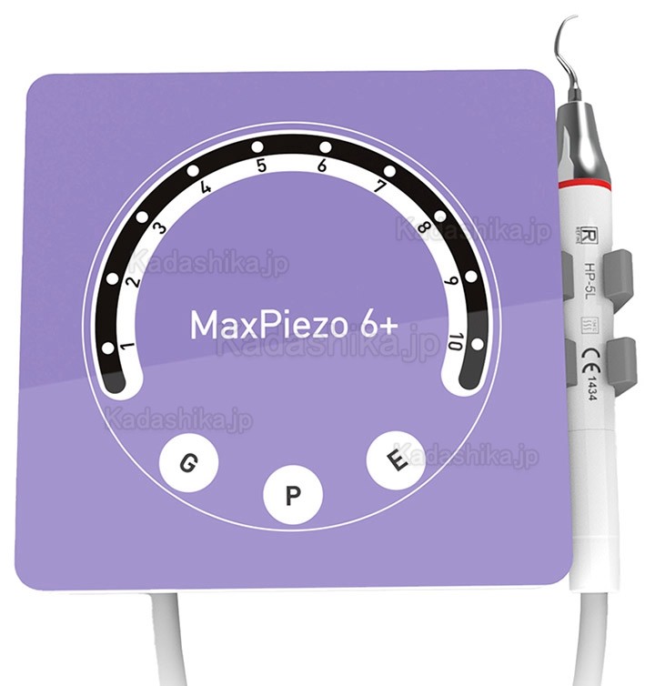 Refine MaxPiezo6+/6 歯科ピエゾ超音波スケーラー(LED付き、EMS兼用)