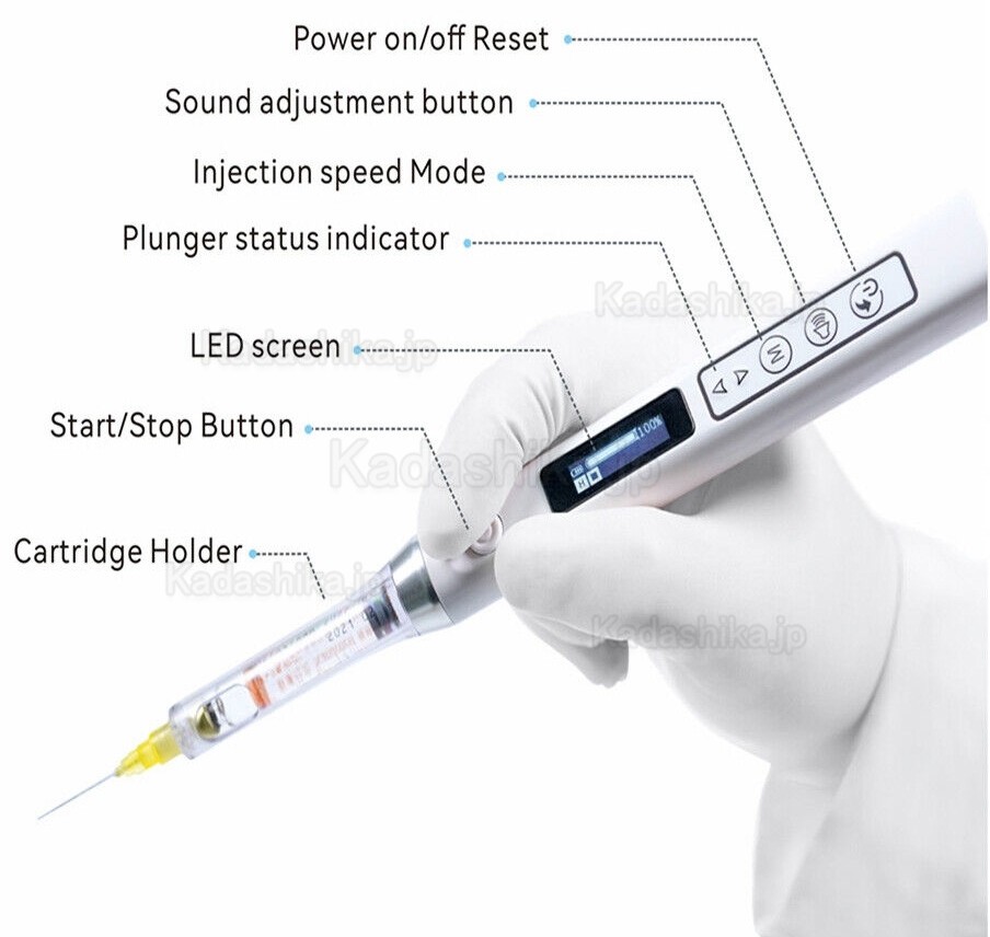 Woodpecker Star Pen 歯科用無痛麻酔装置 口腔局所麻酔システム 麻酔注射器